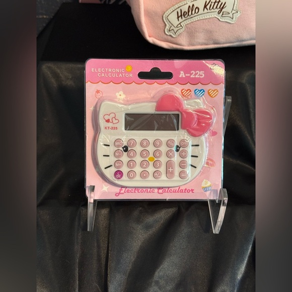 Hello Kitty Pink Backpack with Stationery Set - Picture 4 of 8